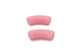 22 - TUBE KRALEN ACRYL ROZE / 35 X 12MM