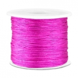 MACRAMÉ DRAAD ROZE PAARS/ 0,7MM