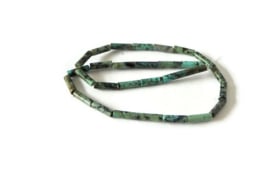NST.69 - JASPIS "NATURAL AFICAN TURQUOISE" / 13-14 X 4MM