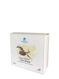 Crackers Chia/sesam - hartig (360 gram)