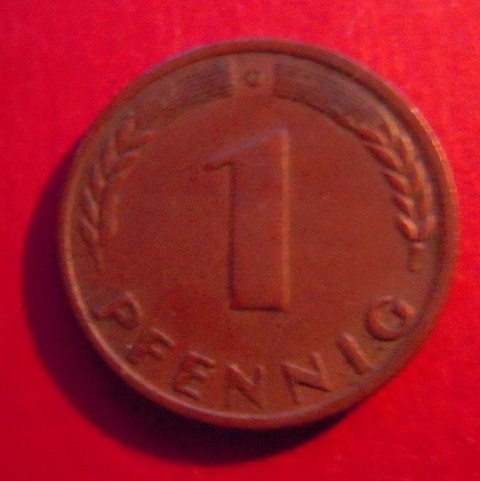 Germany Brd 1 Pfennig 1949 G Bank Deutscher Lander J376