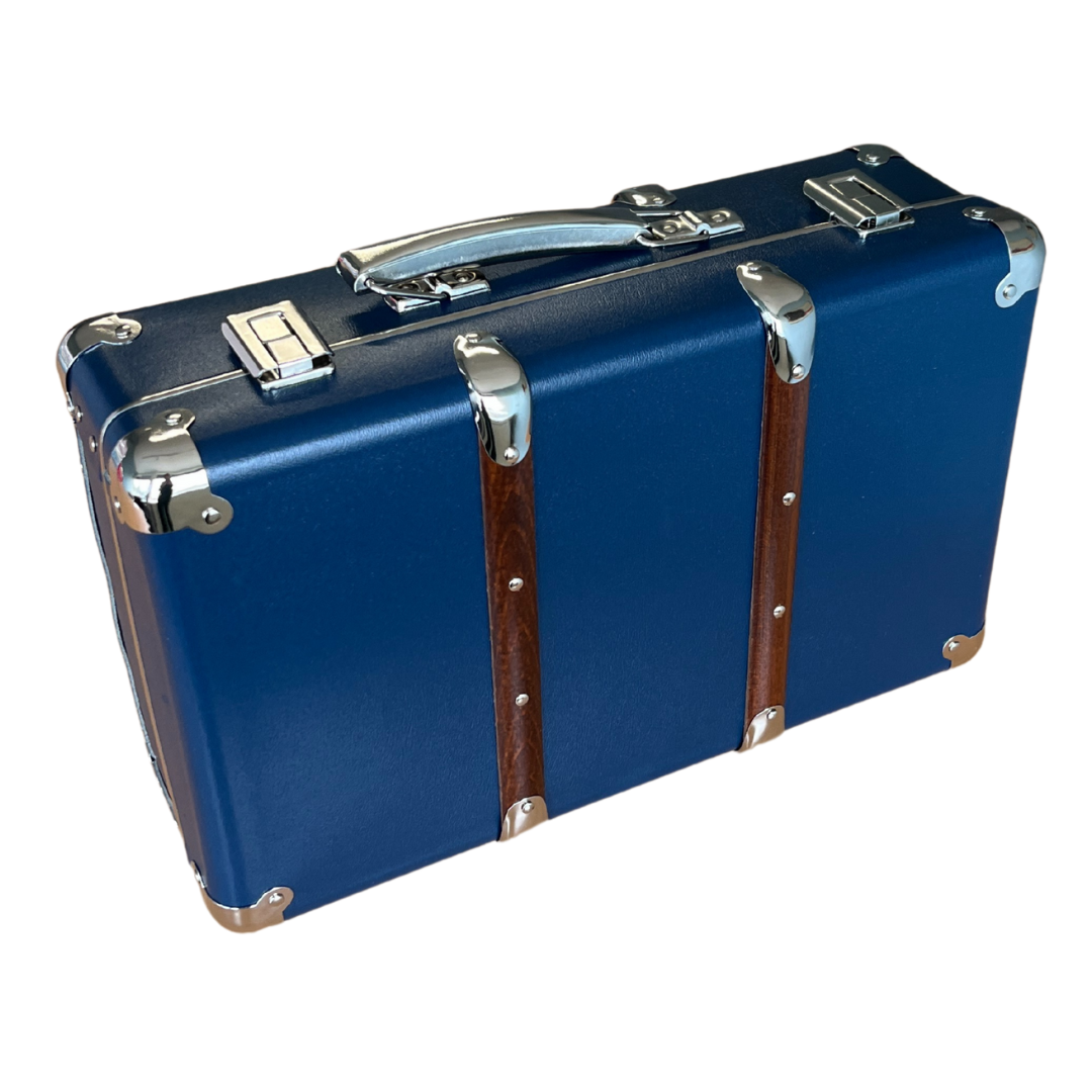 Koffer 40 cm DONKERBLAUW