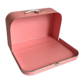 KOFFERTJE BASIC ROZE 35 cm