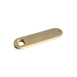 Houten FLESOPENER