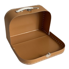 KOFFERTJE BASIC BRUIN 25 cm