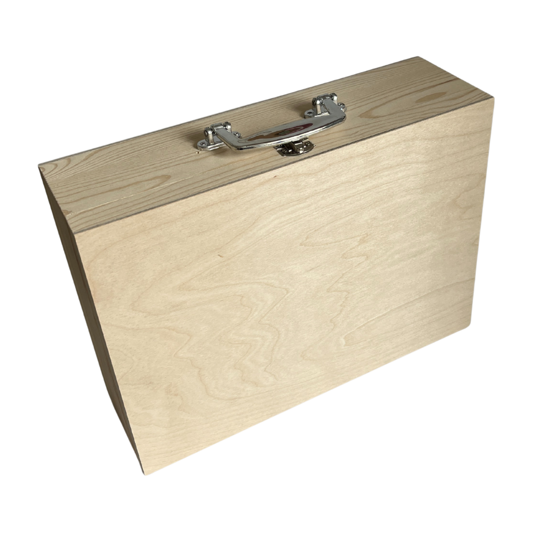 Houten KOFFER A4