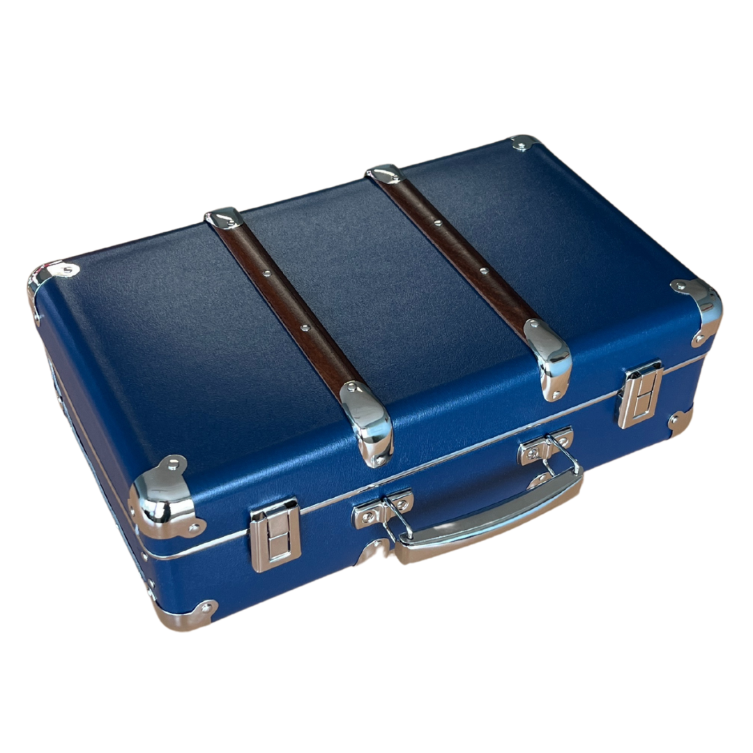 Koffer 40 cm DONKERBLAUW