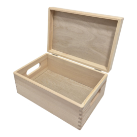 Houten bewaarbox klein