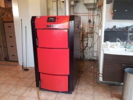 Leveren en installeren burnit houtvergasser 50 kW te Coevorden