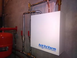 Ack va Varm warmwaterbereider voor warm sanitair water installeren