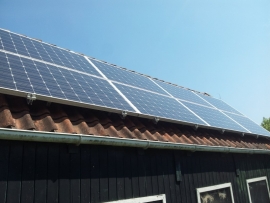 Zonnepanelen / pv panelen set te Easterein