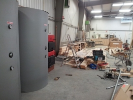 Wbs  hout cv ketel leveren en plaatsen