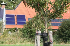 zonneboilerset met 6 panelen