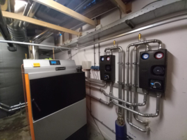 Piromax houtvergasser installeren