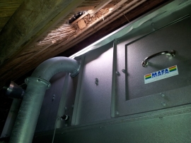 Leveren en in werking stellen complete varmebaronen pellet cv installatie te ijlst