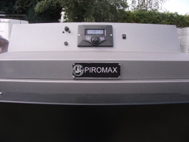 Piromax 75 kW  houtvergasser.