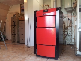 Leveren en installeren burnit houtvergasser 50 kW te Coevorden