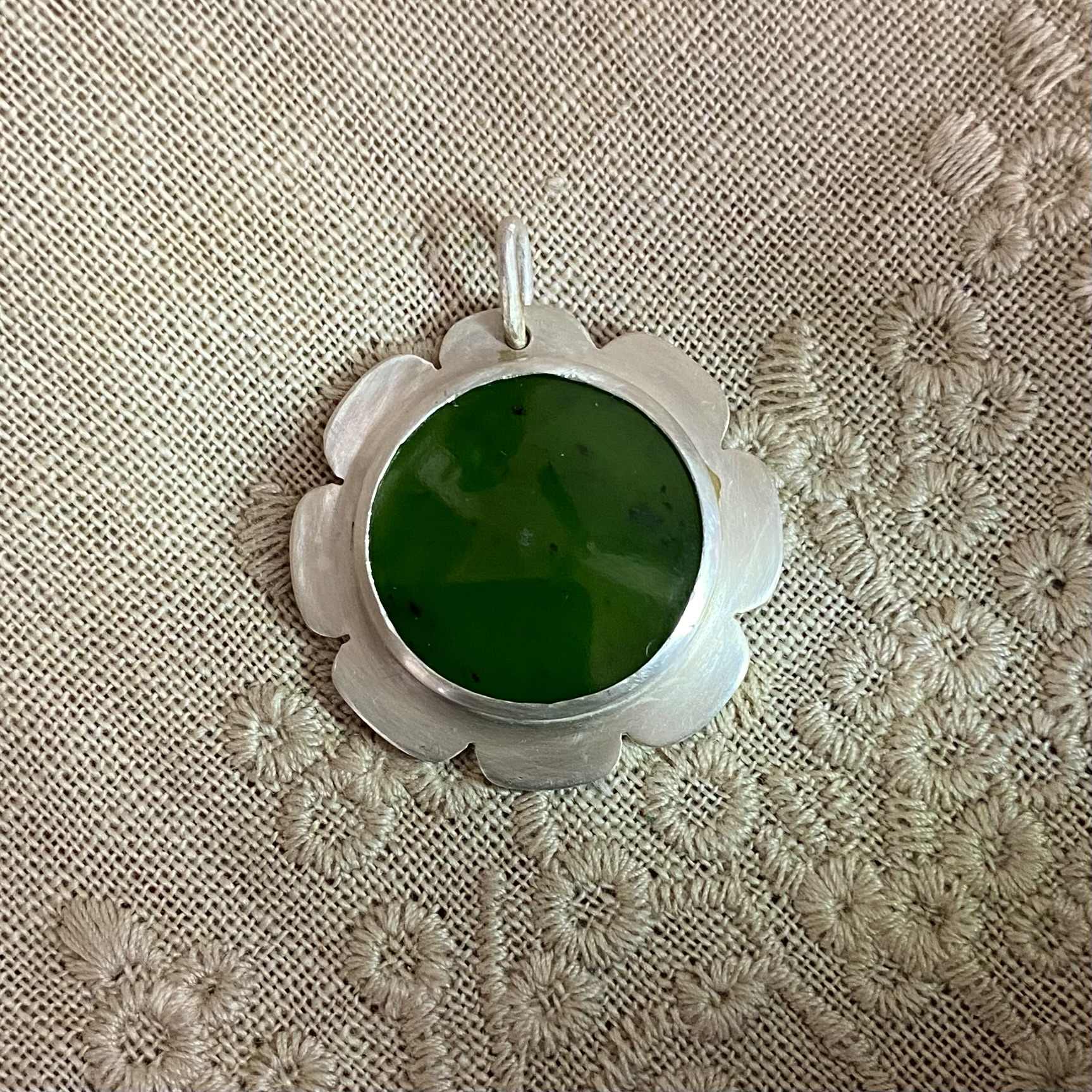 Flos Artis - zilver en jade