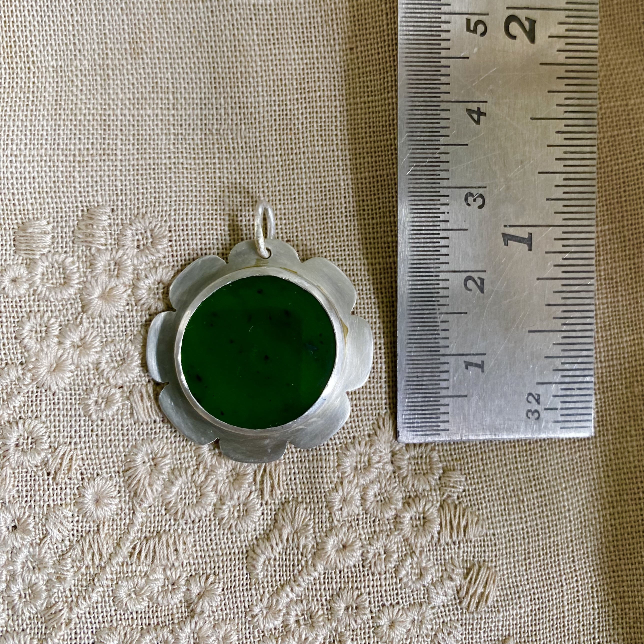 Flos Artis - zilver en jade