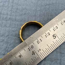 Silvarum - messing ring voor mannen
