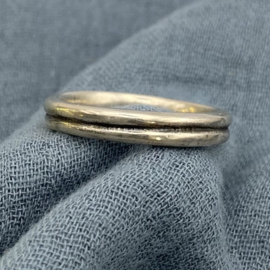 Silvarum - zilveren ring voor mannen