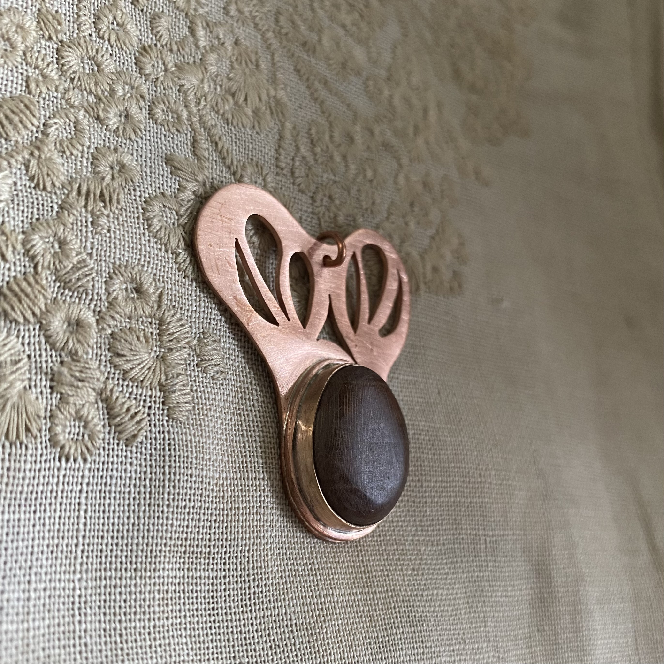 Lignum Artis - koperen hanger - boom