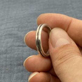 Silvarum - zilveren ring voor mannen