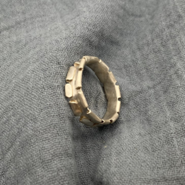 Silvarum - Zilveren ring voor mannen