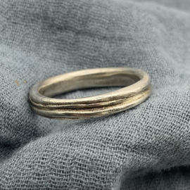 Silvarum - zilveren ring voor mannen