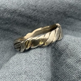 Silvarum - zilveren ring voor mannen