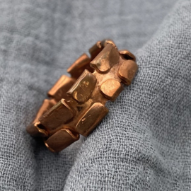 Silvarum - koperen ring voor mannen