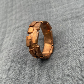 Silvarum - koperen ring voor mannen