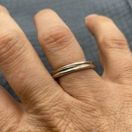 Silvarum - zilveren ring voor mannen