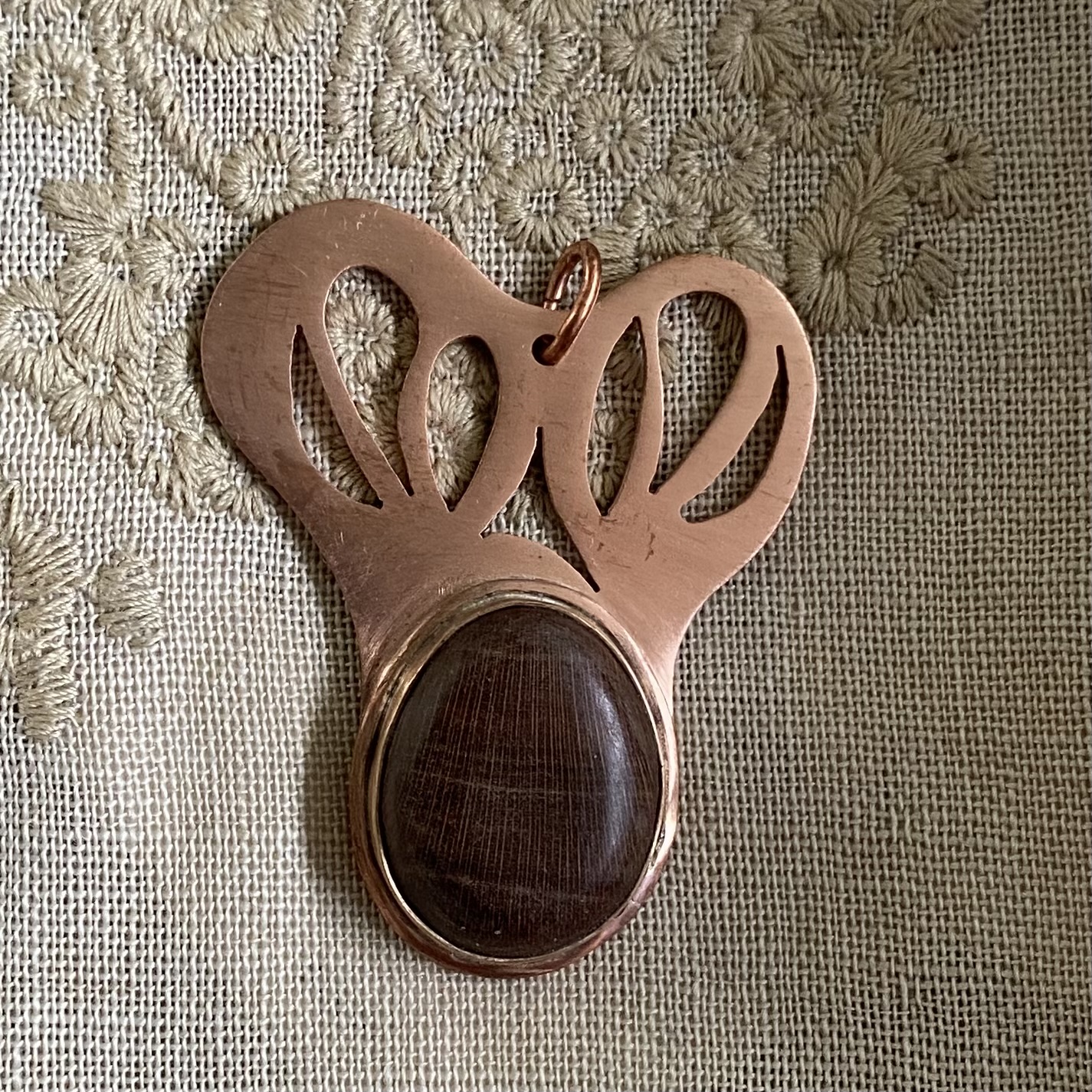 Lignum Artis - koperen hanger - boom