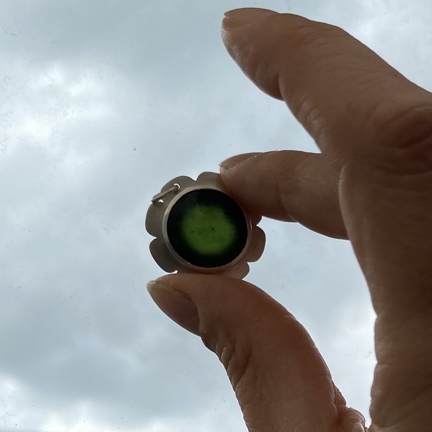Flos Artis - zilver en jade
