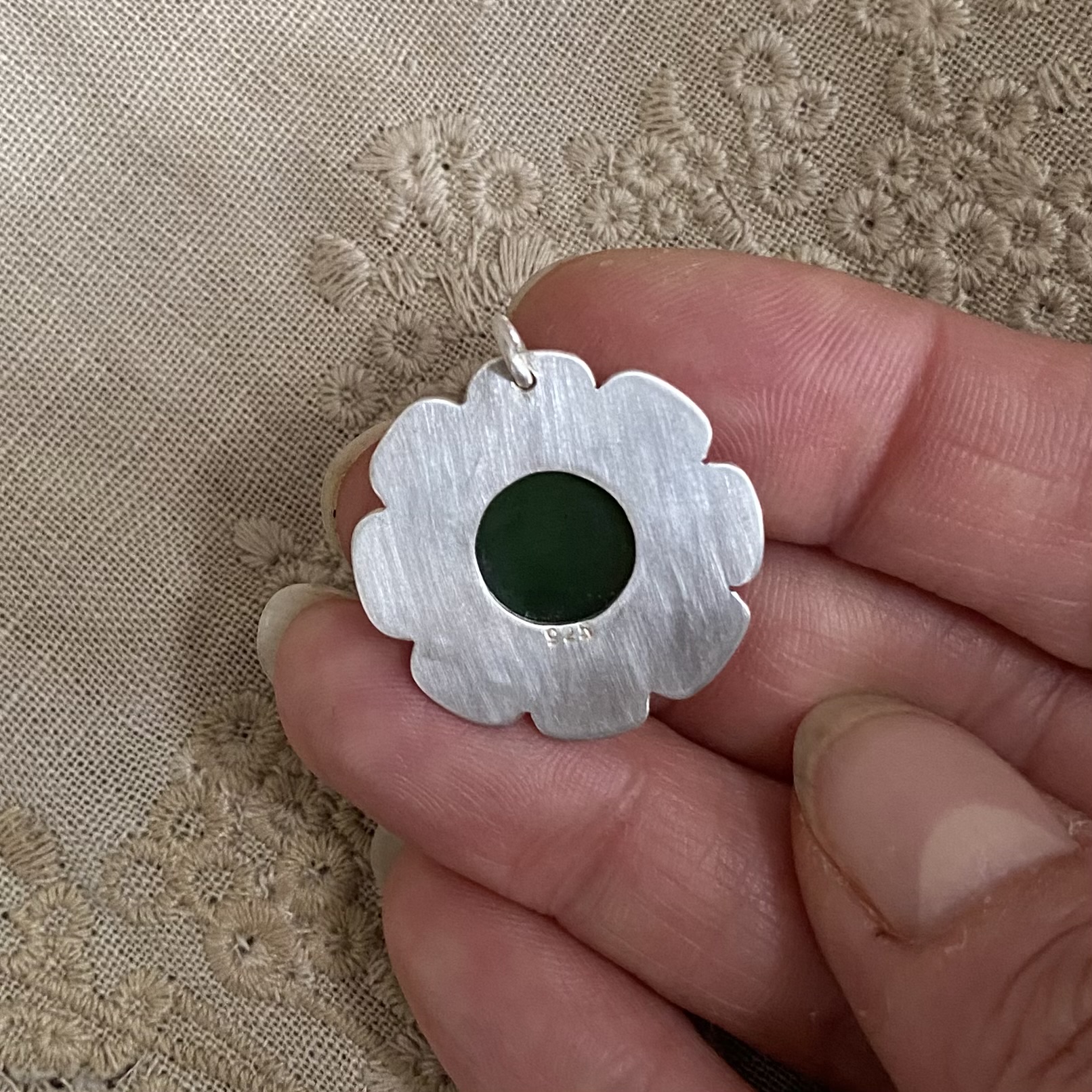 Flos Artis - zilver en jade
