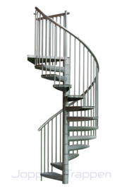 Buiten spiltrap Rondo Zink Plus