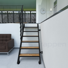 NIEUW: De zwarte steektrap Nero Wood