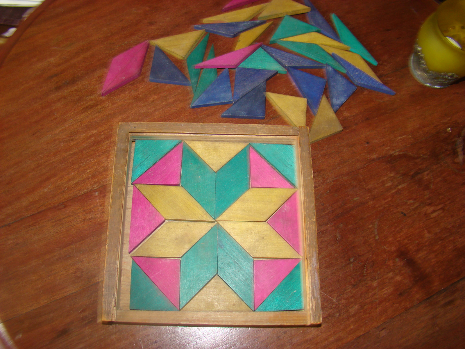 Oud parquet spel 1930