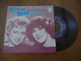 Hepie & Hepie met De winter was lang 1981 Single nr S20221560