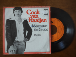 Cock van Raaijen met Mevrouw de Groot 1977 Single nr S20211262