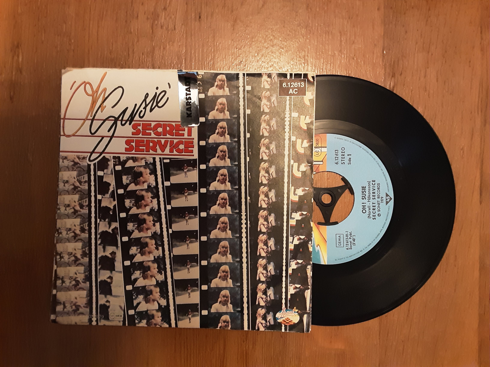 Secret Service met Oh susie 1979 Single nr S20246012