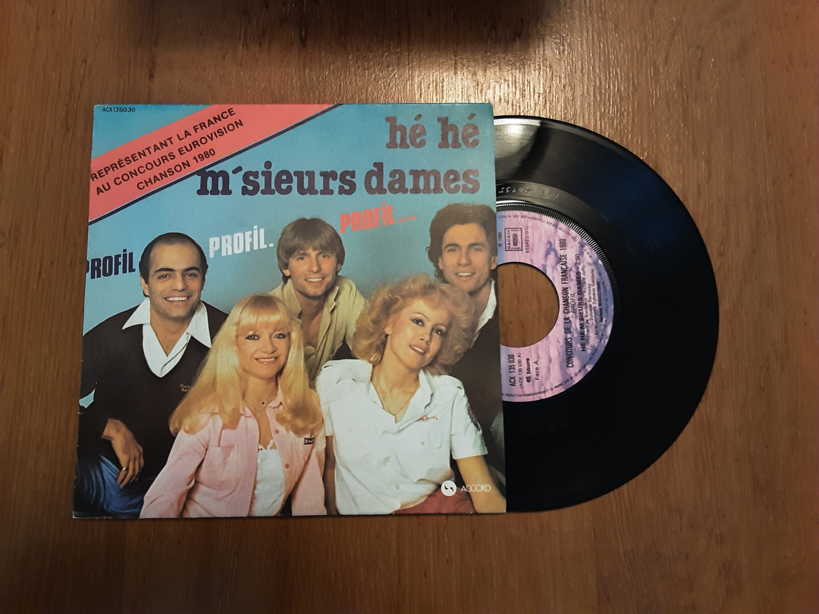 Profil met He hé m'sieurs dames 1980 Singles nr S20234443