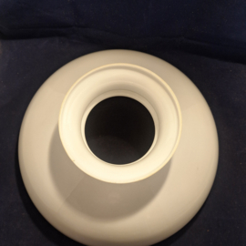 Originele opaal glans wit olielamp kap diameter 40cm