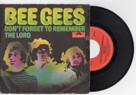 Bee Gees met Don't forget to remember 1969 Single nr S2021785
