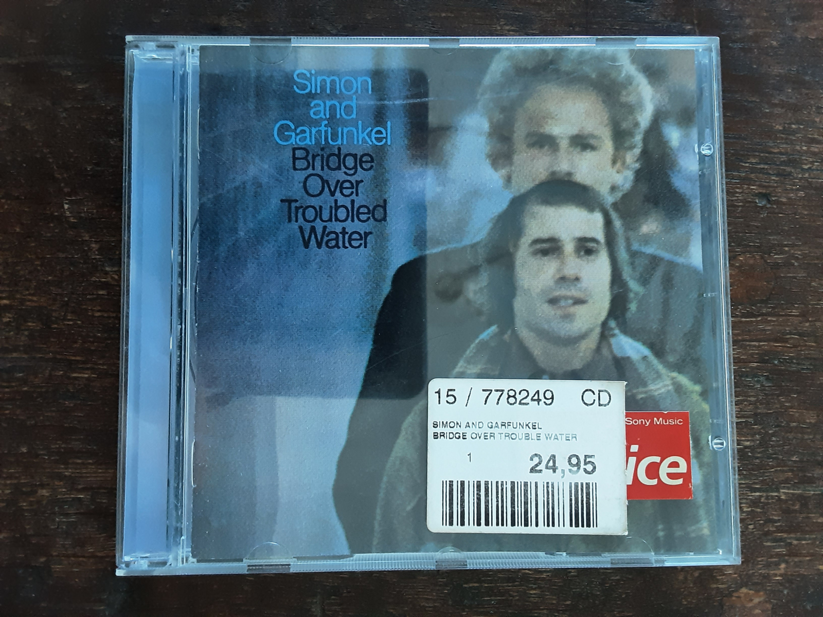Simon and Garfunkel met Bridge over troubled water 1970 CD nr CD2024334