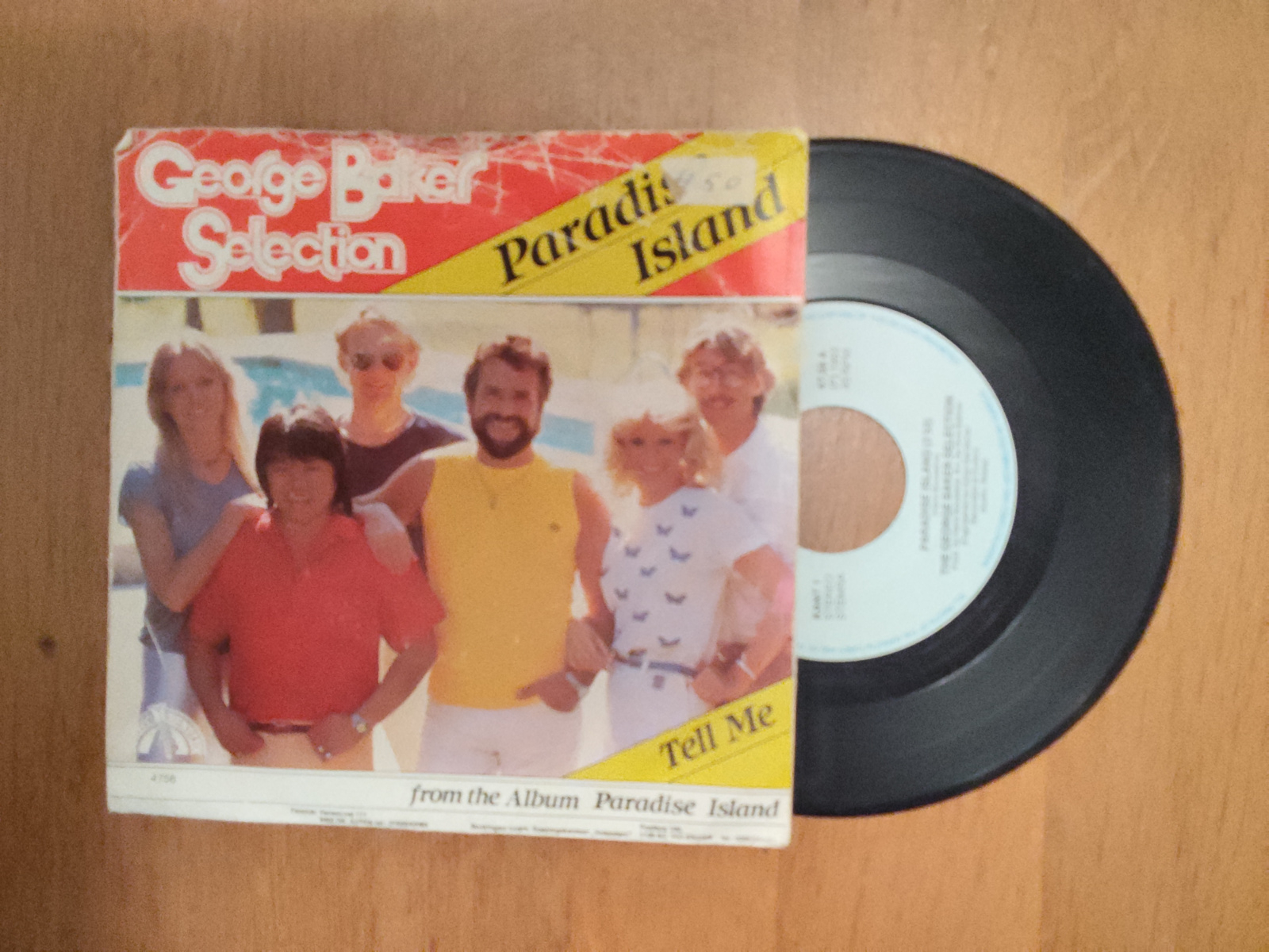 George Baker Selection met Paradise island 1983 Single nr S20246178