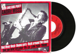 Andre Moss met Rock and roll party 1982 Single nr S20211083