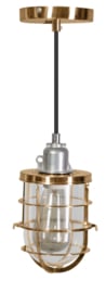 Industriële hanglamp h-104cm model Matino goud 1xE27 nr 05-HL4402-15