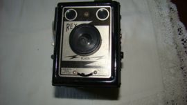 Coronet Rex flash camera box.